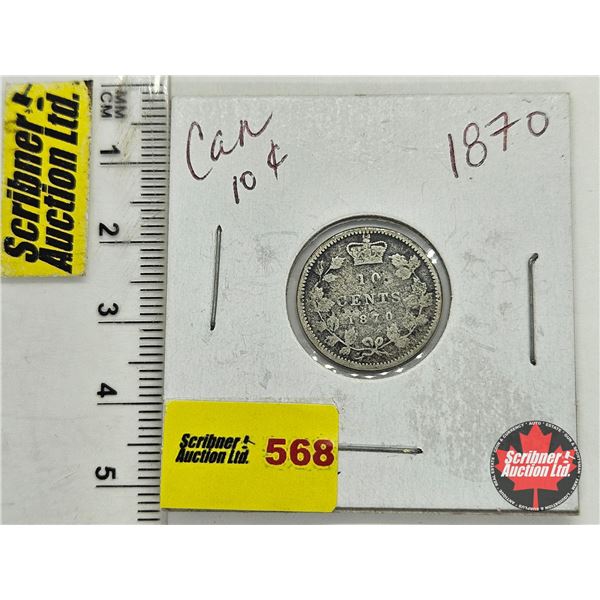 Canada Ten Cent 1870