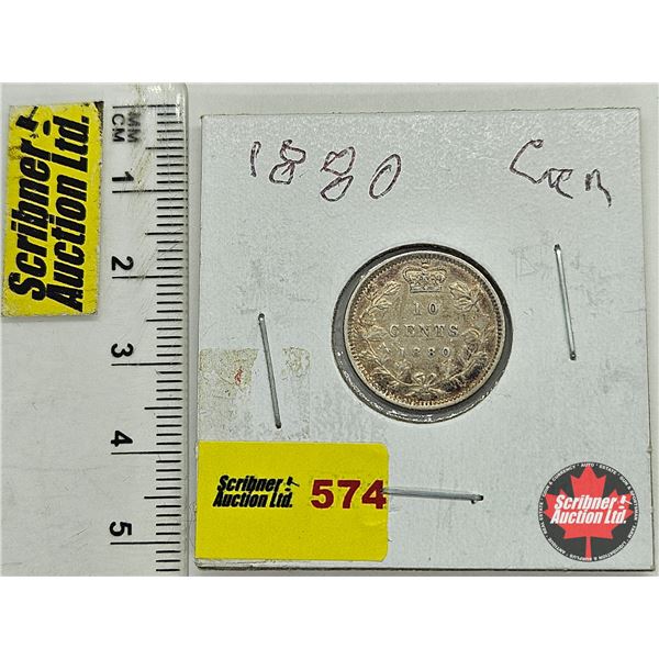 Canada Ten Cent 1880H