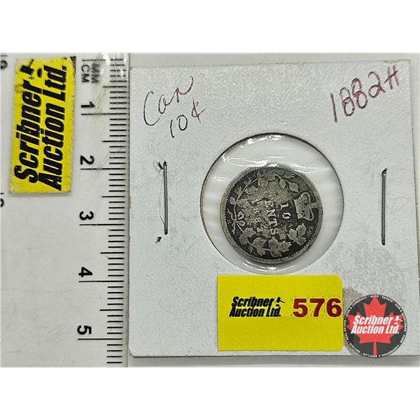 Canada Ten Cent 1882H