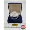 Image 1 : RCM 125th Anniversary Eaton 1994 $50 : 1oz Fine Silver Coin (NO COA)