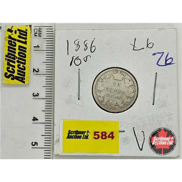 Canada Ten Cent 1886