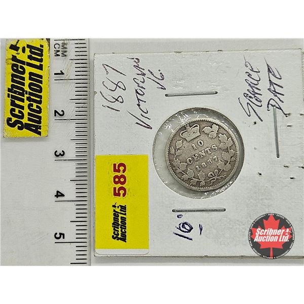 Canada Ten Cent 1887