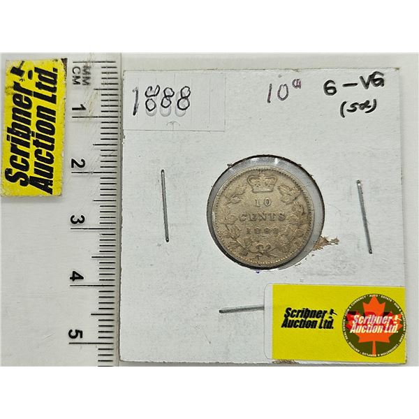 Canada Ten Cent 1888