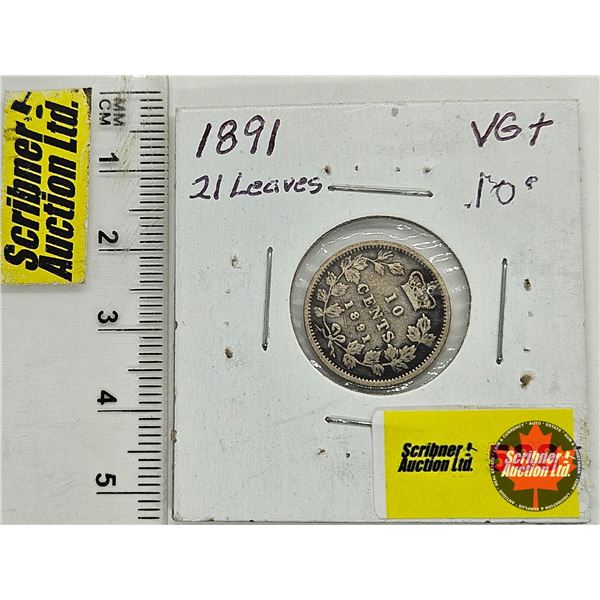 Canada Ten Cent 1891