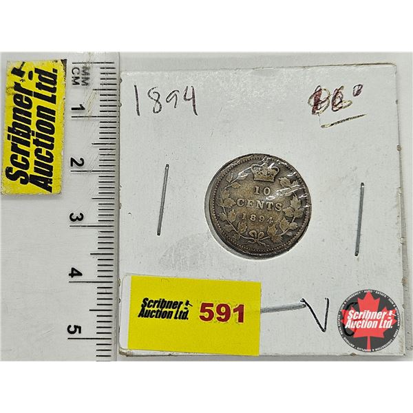 Canada Ten Cent 1894