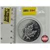 Image 1 : RCM Canada 2008 $5 Fine Silver Coin : Maple leaf and Inukshuk : 2010 Vancouver Olympic Games (1oz .9