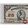 Image 2 : Dominion of Canada 1923 Twenty Five Cent "Shinplaster" : McCavour/Saunders #233808