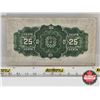 Image 4 : Dominion of Canada 1923 Twenty Five Cent "Shinplaster" : McCavour/Saunders #233808