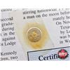 Image 4 : Miniature GOLD Collector Combo (2): - Benchmark Strategic Metals : 1/4 Grain .999 Fine Gold "Lucky G