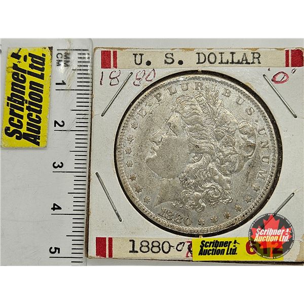 USA Morgan Dollar 1880O