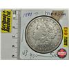 Image 1 : USA Morgan Dollar 1881O