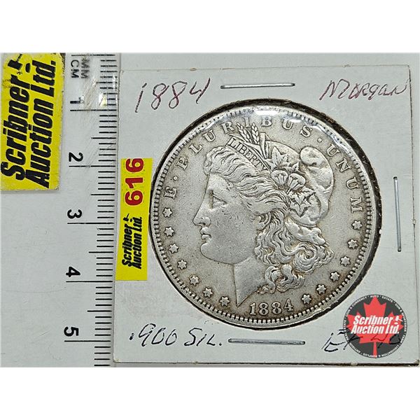 USA Morgan Dollar 1884