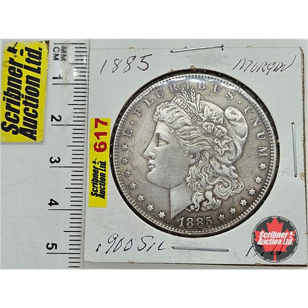 USA Morgan Dollar 1885