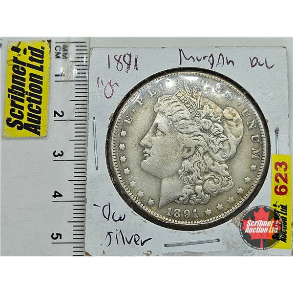 USA Morgan Dollar 1891O