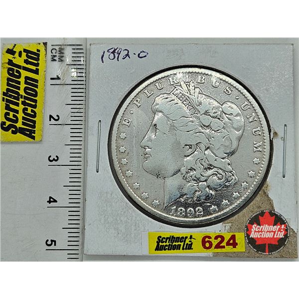 USA Morgan Dollar 1892O