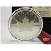 Image 2 : RCM Canada 2017 : $10 Fine Silver Coin : Canada 150 Iconic Maple Leaf (COA #5518 : 99.99%) (62.69 gr