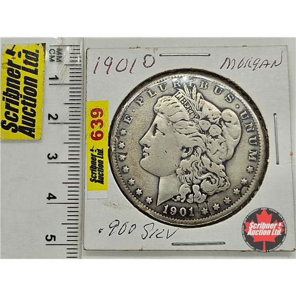 USA Morgan Dollar 1901O