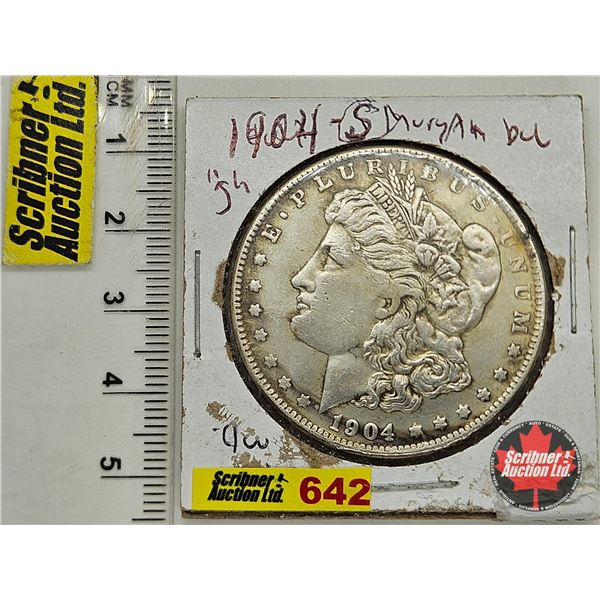 USA Morgan Dollar 1904S