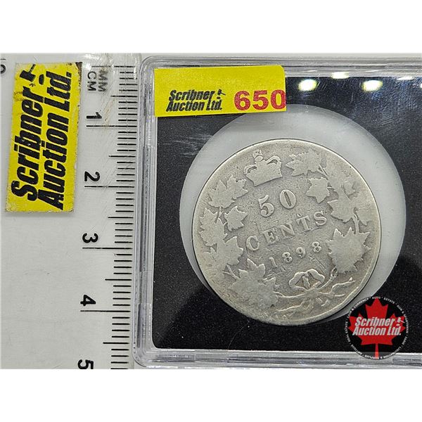 Canada Fifty Cent 1898