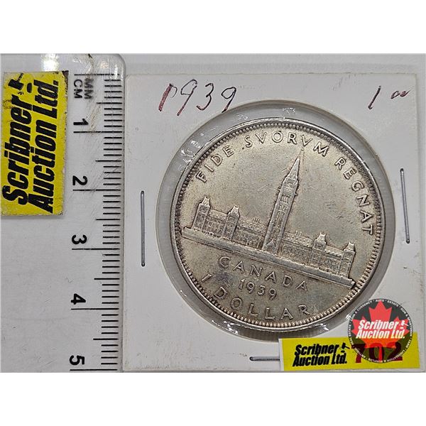 Canada Dollar 1939