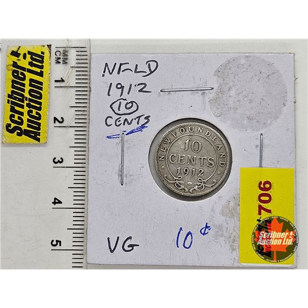Newfoundland Ten Cent 1912