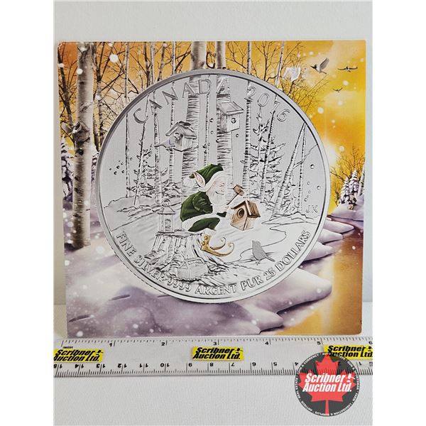 RCM Canada 2016 $25 Fine Silver : Woodland Elf (99.99%)