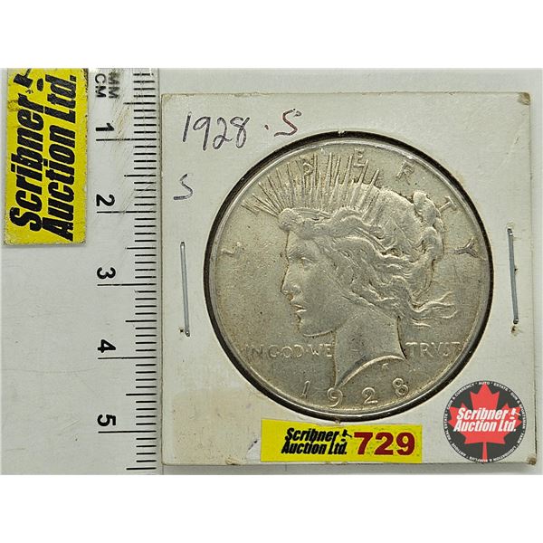 USA Peace Dollar 1928S
