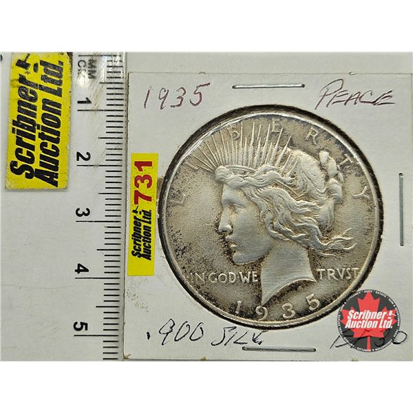 USA Peace Dollar 1935