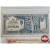 Image 3 : Japan Banknotes (3) : - 1942-1944 Burma Occupation 10 Rupee - 1942-1944 Japanese Invasion Money 10 D