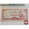 Image 4 : Japan Banknotes (3) : - 1942-1944 Burma Occupation 10 Rupee - 1942-1944 Japanese Invasion Money 10 D