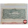 Image 7 : Japan Banknotes (3) : - 1942-1944 Burma Occupation 10 Rupee - 1942-1944 Japanese Invasion Money 10 D