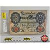Image 1 : 1910 German 20 Mark Reichsbanknote