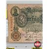 Image 2 : 1910 German 50 Mark Reichsbanknote