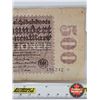 Image 3 : 1923 German 500 Million Mark Reichsbanknote