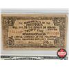 Image 2 : Philippines Foreign Currency (3) : - 1942 Twenty Five Centavos (Emergency Currency Banknote) - 1949 