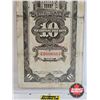 Image 3 : 1930 Central Bank of China 10 Customs Gold Units Banknote