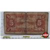Image 4 : 1940 Central Reserve Bank of China 5 Yuan Banknote