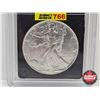 Image 2 : USA 1986 American Eagle Silver Dollar : BU : 1oz Fine Silver