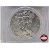 Image 2 : USA 2014 American Eagle Silver Dollar (PCGS Cert: MS70) 1oz Fine Silver