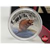Image 2 : RCM Canada 2015 : $20 Fine Silver Coin : Beaver at Work  (COA #4655) (99.99%)