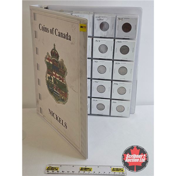 Canada Five Cent Collection : Binder Lot (105) : 1926 - 2022