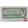 Image 2 : Canada $1 Bill 1954 *Replacement : Beattie/Rasminsky # *BM3208986 (BCS Cert : Almost UNC 55 Original