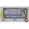 Image 1 : Canada $5 Bill 1954 : Bouey/Rasminsky #UX1027265