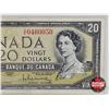 Image 3 : Canada $20 Bill 1954 : Beattie/Rasminsky #VE0460050
