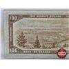 Image 5 : Canada $100 Bill 1954 : Beattie/Rasminsky #BJ0135306