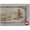 Image 6 : Canada $100 Bill 1954 : Beattie/Rasminsky #BJ0135306