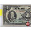 Image 2 : Bank of Canada $1 Bill 1935 : Osbourne/Towers #A3348544