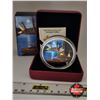 Image 2 : RCM Canada 2015 $30 Fine Silver Coin : Moonlight Fireflies (Color) (COA #2348) (99.99% : 62.7 grams)
