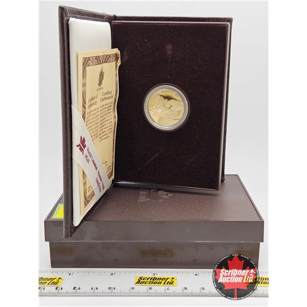 RCM Canada 1996 : $100 Fine Gold Coin : Klondike (COA #6071) (58.33 Fine Gold / 41.67% Fine Silver) 