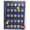 Image 4 : Canada Five Cent Collection in Blue Leuchtturn Lighthouse Collector Portfolio (76 Coins) (1953 - 202